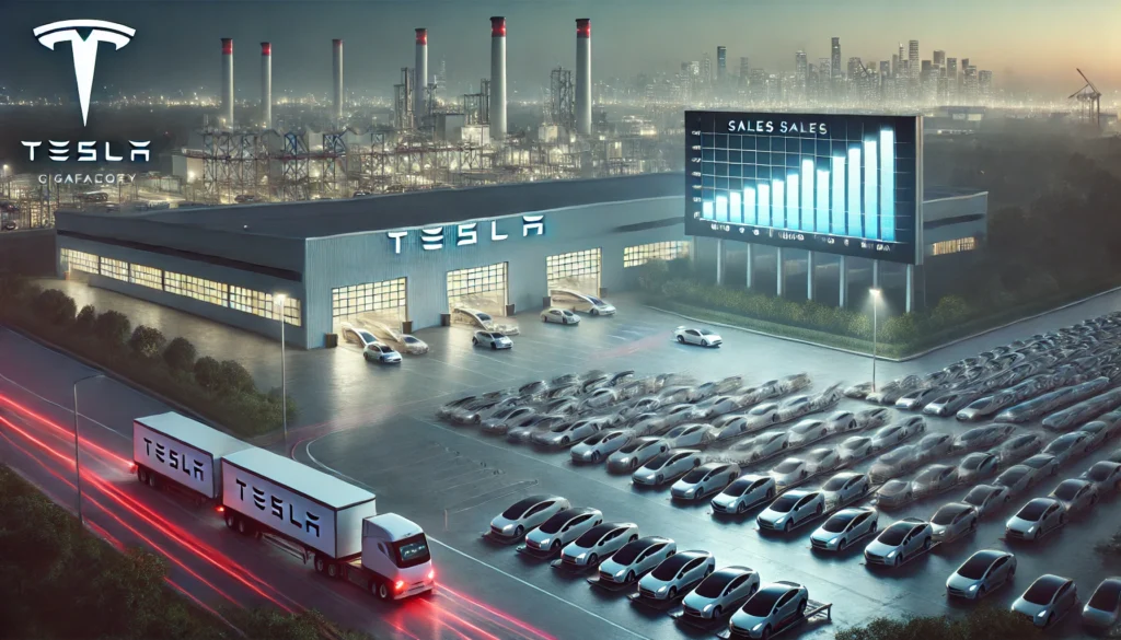 Tesla China sales