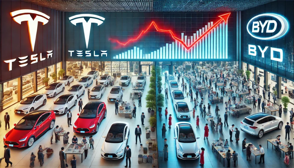 Tesla China sales